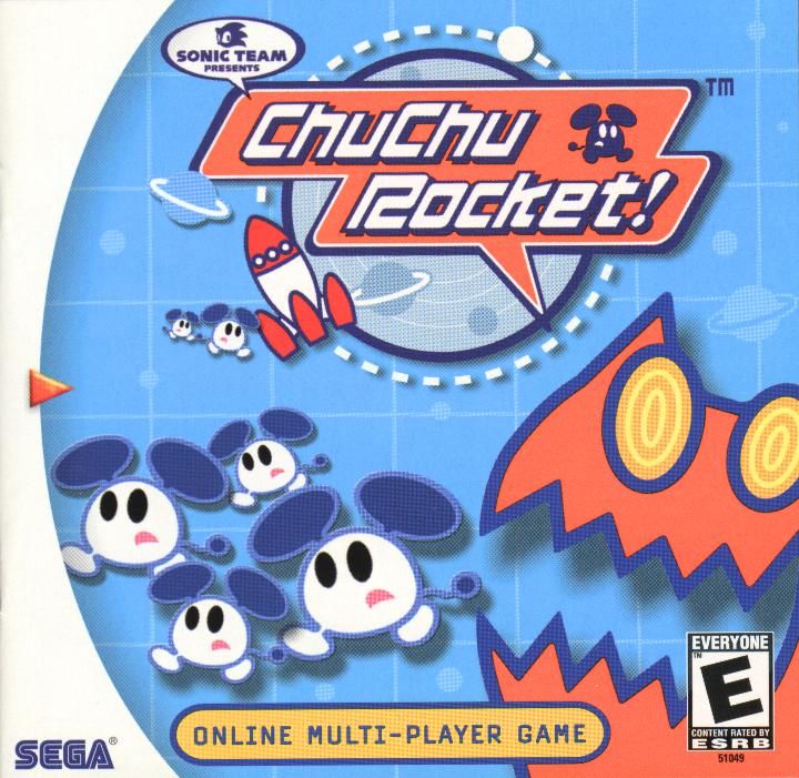 Chu Chu Rocket box art for Sega Dreamcast